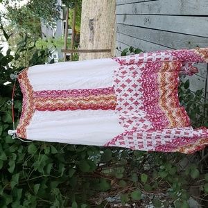 NWT Bohemian Asymmetrical Maxi Skirt Size Small